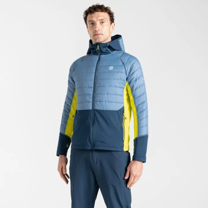 Dare 2b Descending Hybrid Jacket Coronet Blue Moonlight Denim Men Lightweight Jackets