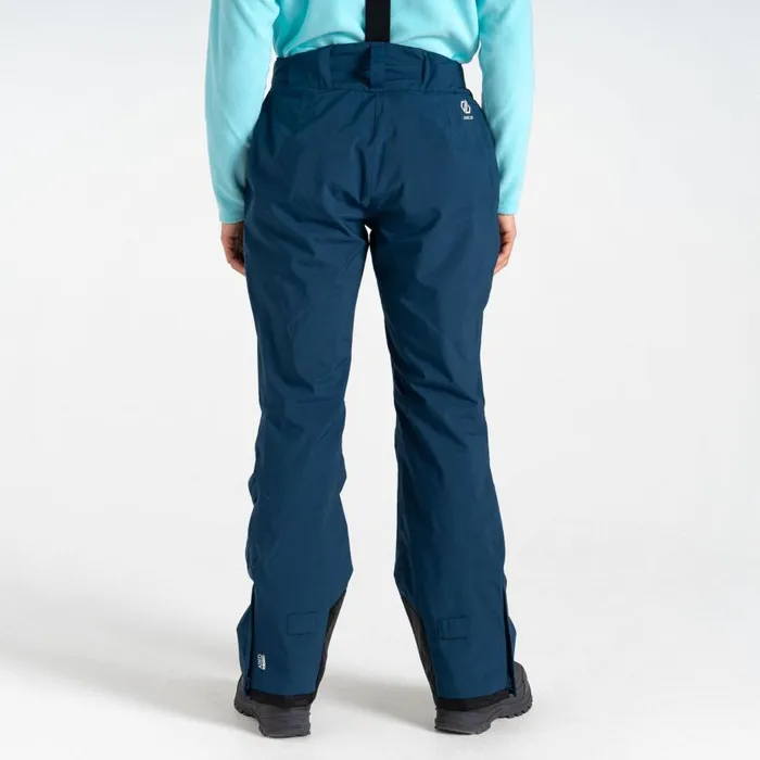 Dare 2b Diminish Waterproof Insulated Ski Pants Moonlight Denim Women Ski Trousers and Salopettes