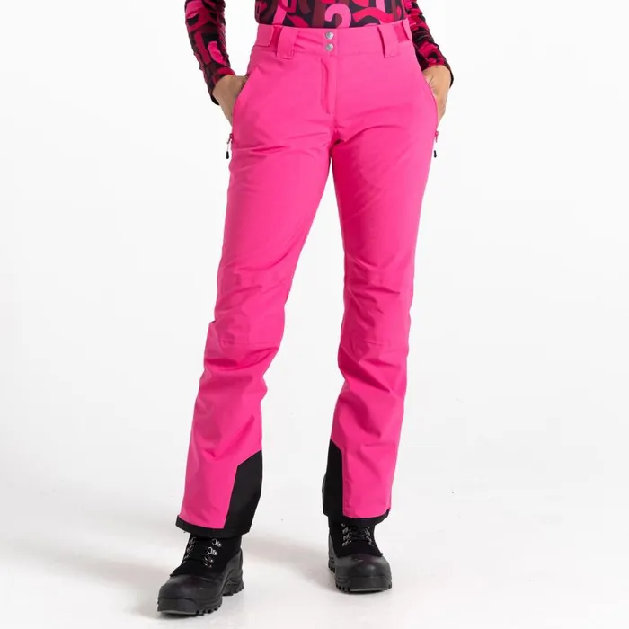 Dare 2b Effused II Recycled Ski Pants Pure Pink Women Ski Trousers and Salopettes