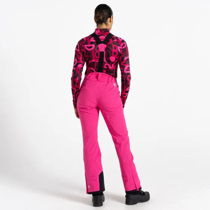 Dare 2b Effused II Recycled Ski Pants Pure Pink Women Ski Trousers and Salopettes