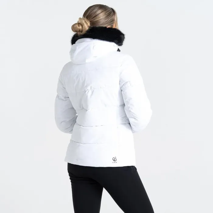 Dare 2b Glamorize IV Ski Jacket White Women Ski Jacket