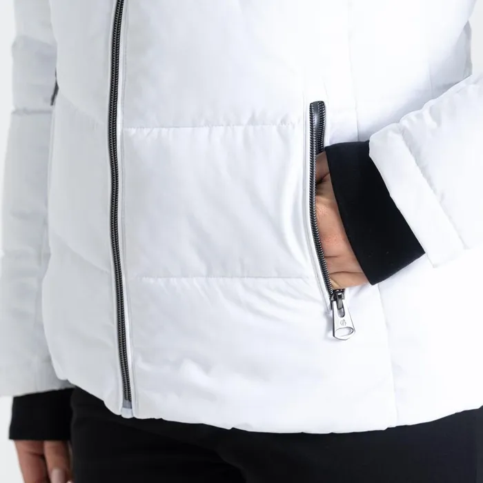 Dare 2b Glamorize IV Ski Jacket White Women Ski Jacket