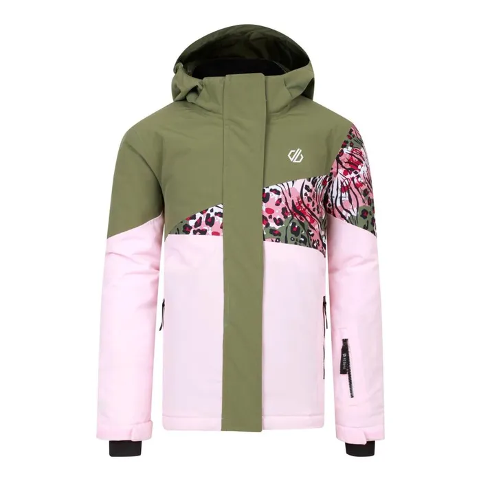 Dare 2b Humour III Ski Jacket Rose Pink Green Kids Ski Jackets