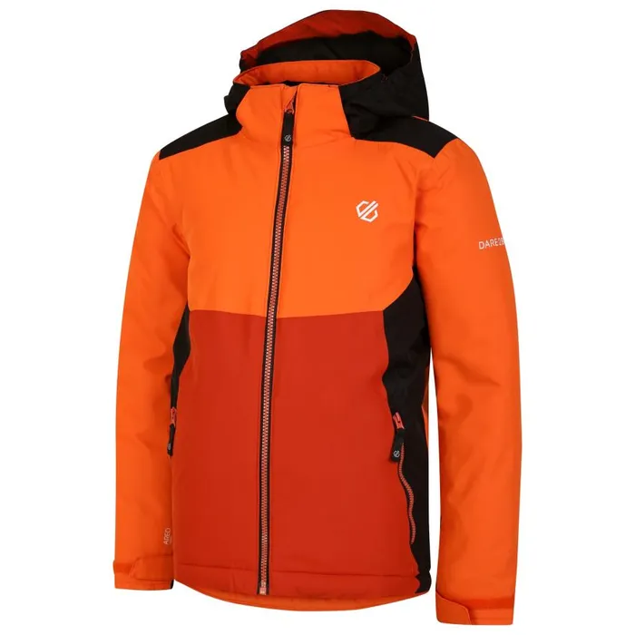 Dare 2b Impose III Ski Jacket Puffins Orange Kids Insulated Jackets