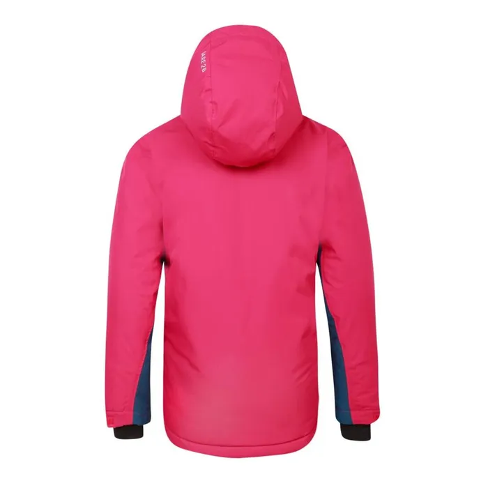 Dare 2b Impose IV Ski Jacket Berry Pink Navy Kids Ski Jackets