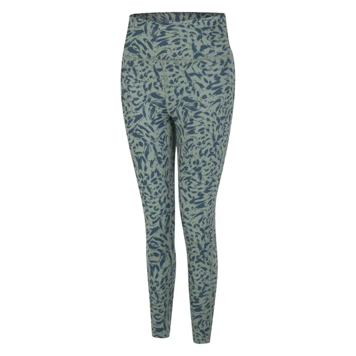 Dare 2b Influential 78 Gym Leggings Lilypad Green Animal Print Women Leggings