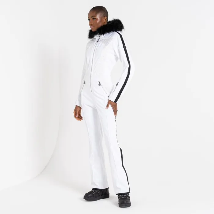 Dare 2b Julien Macdonald 8211 Supremacy Snowsuit White Women Ski Jacket
