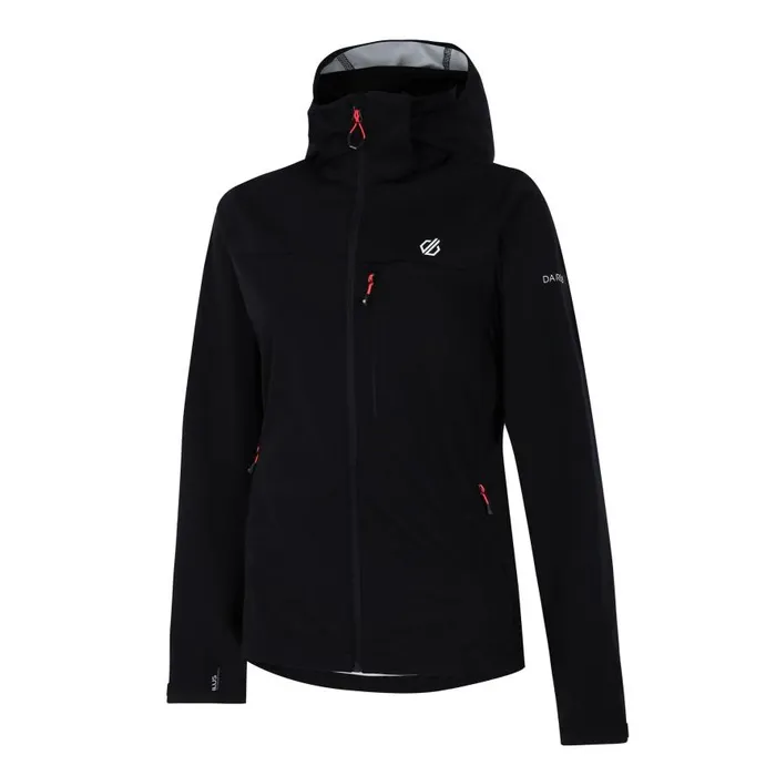 Dare 2b Lexan Softshell Jacket Black Women Softshell Jackets