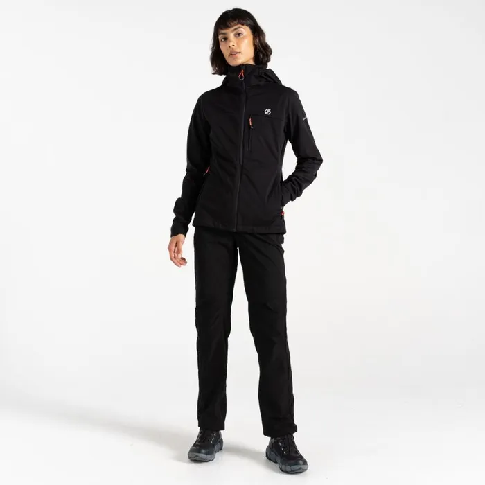 Dare 2b Lexan Softshell Jacket Black Women Softshell Jackets