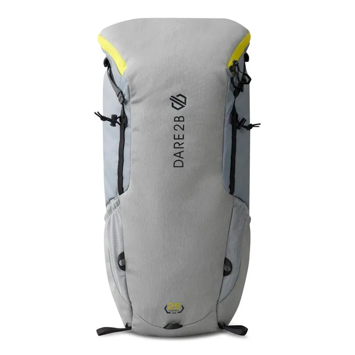 Dare 2b Mountain Series 25L Backpack Light Steel Grey WomenMenKids Bags and Rucksacks