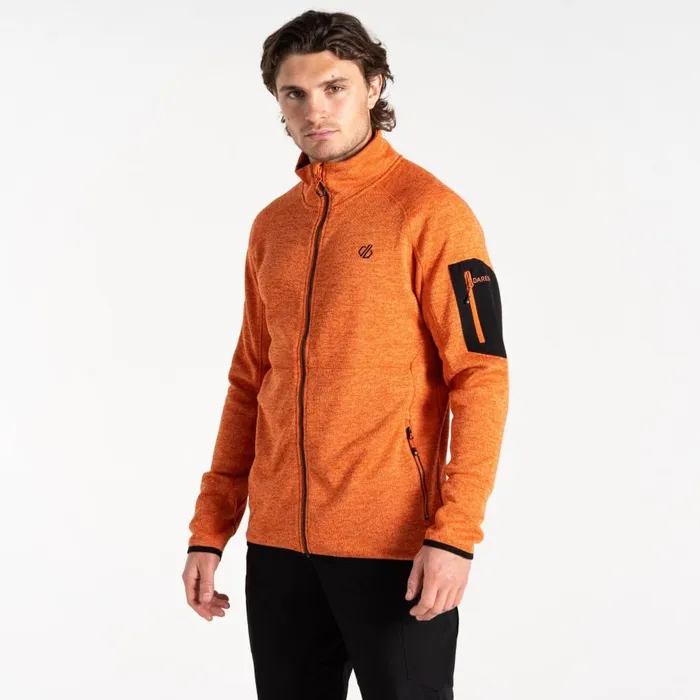 Dare 2b Mountain Series Thermal Fleece Orange Rust Men Fleece