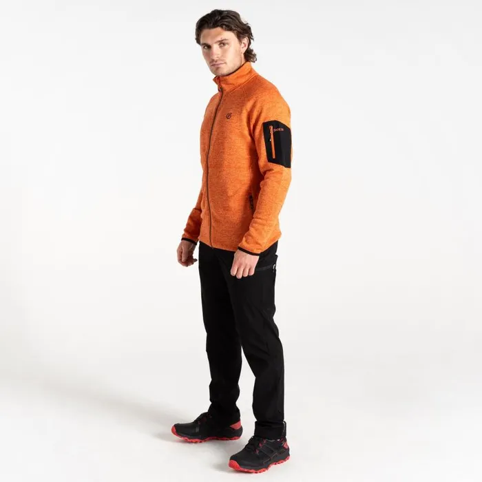 Dare 2b Mountain Series Thermal Fleece Orange Rust Men Fleece