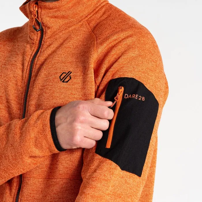 Dare 2b Mountain Series Thermal Fleece Orange Rust Men Fleece