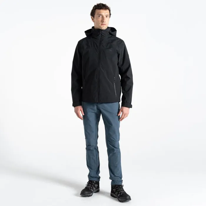 Dare 2b Switch Out Recycled Waterproof Jacket Black Men Waterproof Jackets