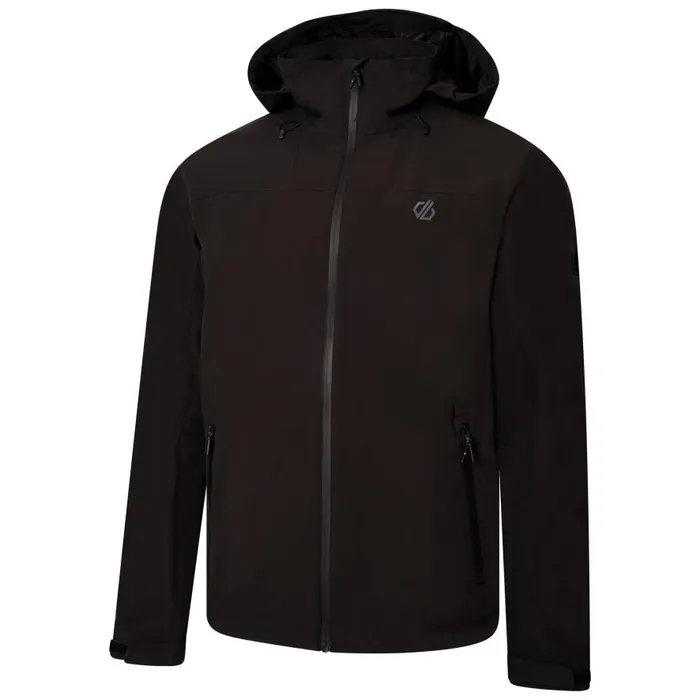 Dare 2b Switch Out Recycled Waterproof Jacket Black Men Waterproof Jackets