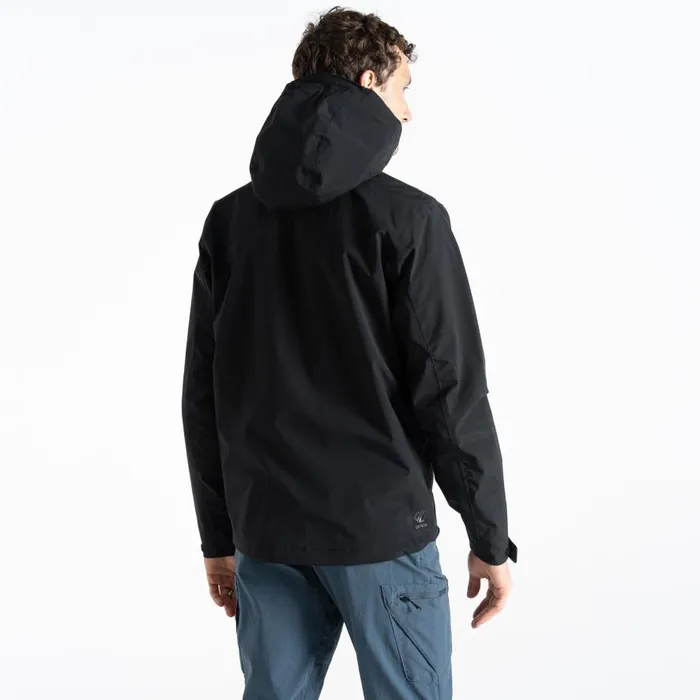 Dare 2b Switch Out Recycled Waterproof Jacket Black Men Waterproof Jackets