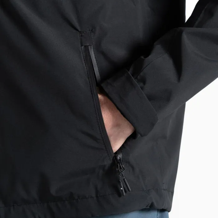 Dare 2b Switch Out Recycled Waterproof Jacket Black Men Waterproof Jackets