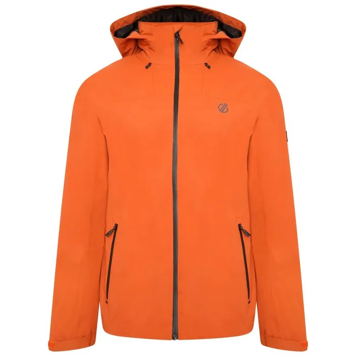 Dare 2b Switch Out Recycled Waterproof Jacket Burnt Brick Men Waterproof Jackets