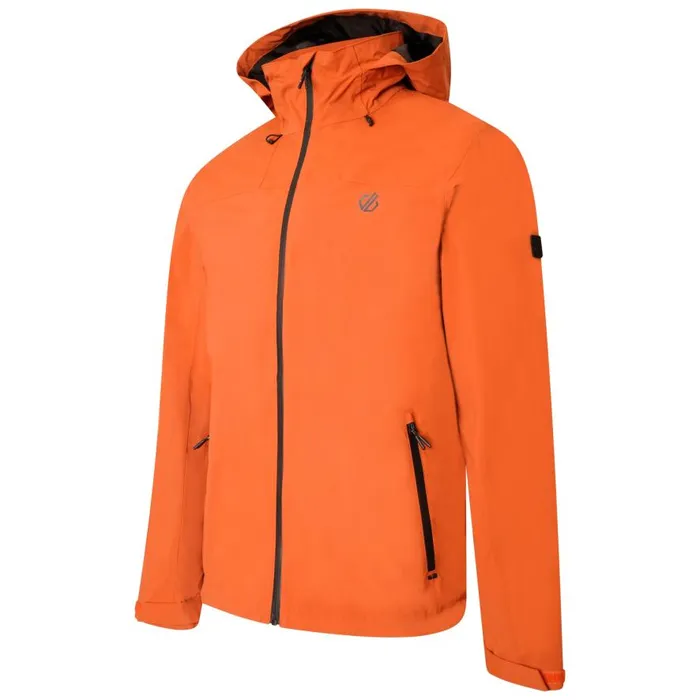 Dare 2b Switch Out Recycled Waterproof Jacket Burnt Brick Men Waterproof Jackets