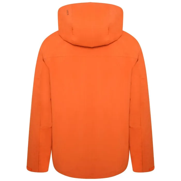 Dare 2b Switch Out Recycled Waterproof Jacket Burnt Brick Men Waterproof Jackets