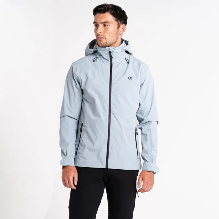 Dare 2b Switch Out Recycled Waterproof Jacket Slate Grey Men Waterproof Jackets