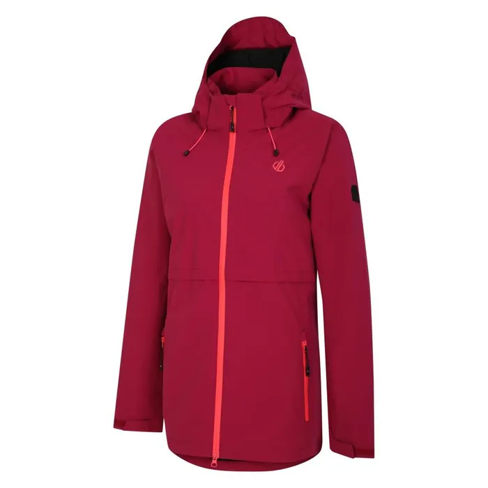 Dare 2b Switch Up II Waterproof Jacket Berry Pink Women Waterproof Jackets