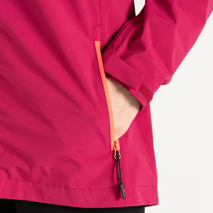 Dare 2b Switch Up II Waterproof Jacket Berry Pink Women Waterproof Jackets