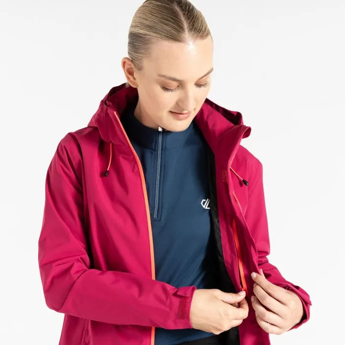 Dare 2b Switch Up II Waterproof Jacket Berry Pink Women Waterproof Jackets