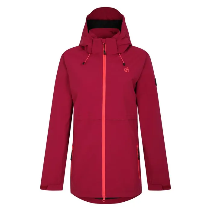 Dare 2b Switch Up II Waterproof Jacket Berry Pink Women Waterproof Jackets