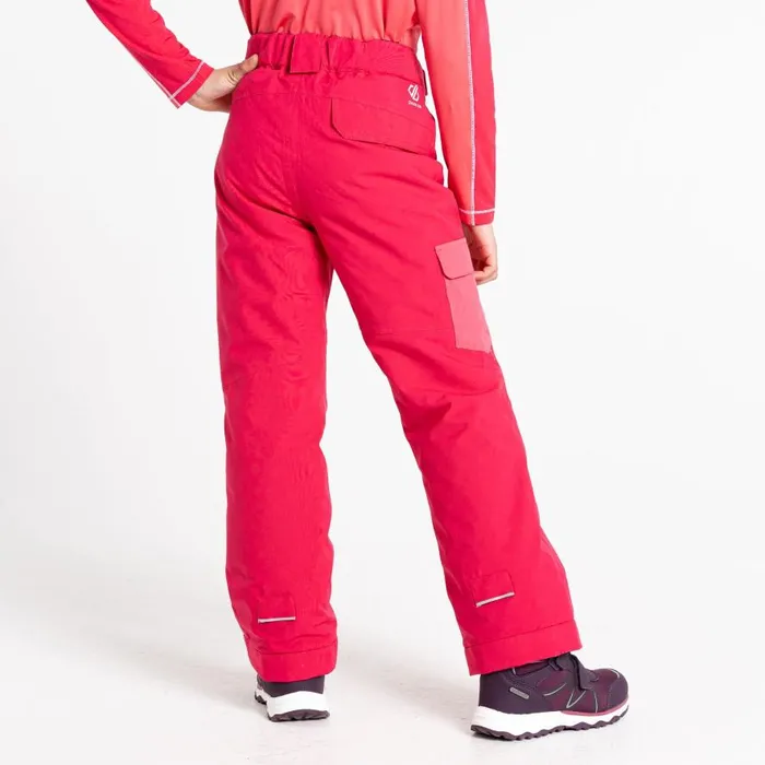 Dare 2b Timeout II Recycled Ski Pants Virtual Pink Kids Ski Trousers and Salopettes