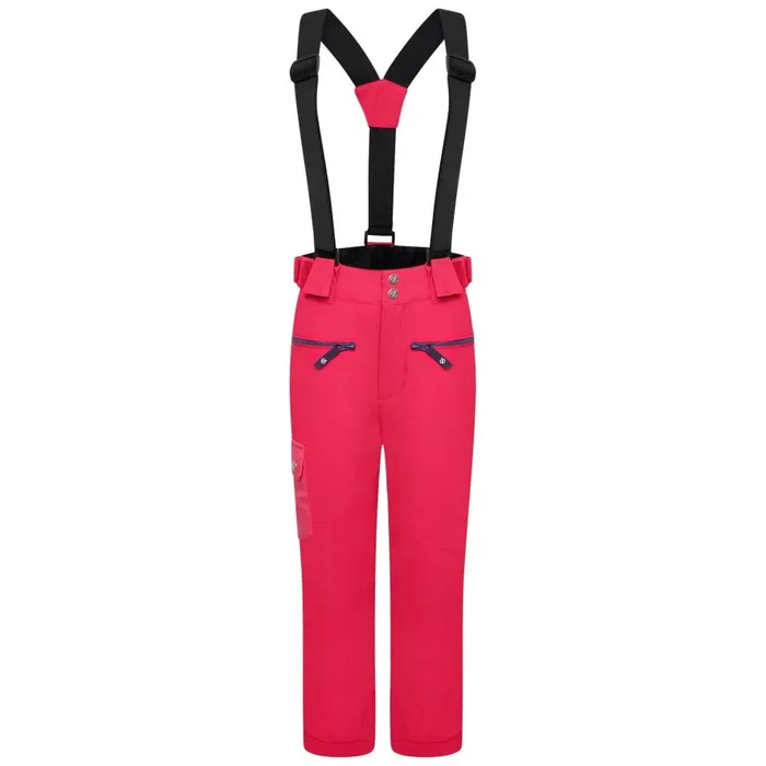 Dare 2b Timeout II Recycled Ski Pants Virtual Pink Kids Ski Trousers and Salopettes