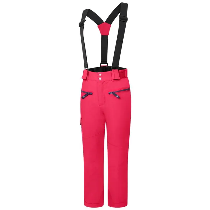 Dare 2b Timeout II Recycled Ski Pants Virtual Pink Kids Ski Trousers and Salopettes