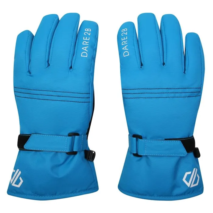 Dare 2b Zippy Ski Gloves Swedish Blue Kids Ski Accessories