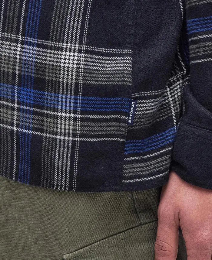 Dartmouth Tailored Shirt Ecru Men Barbour Shirts