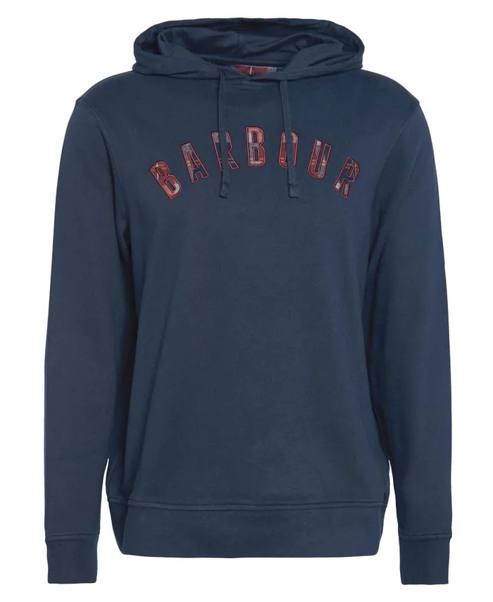 Debson Hoodie Classic Navy Men Barbour Hoodies and Sweatshirts