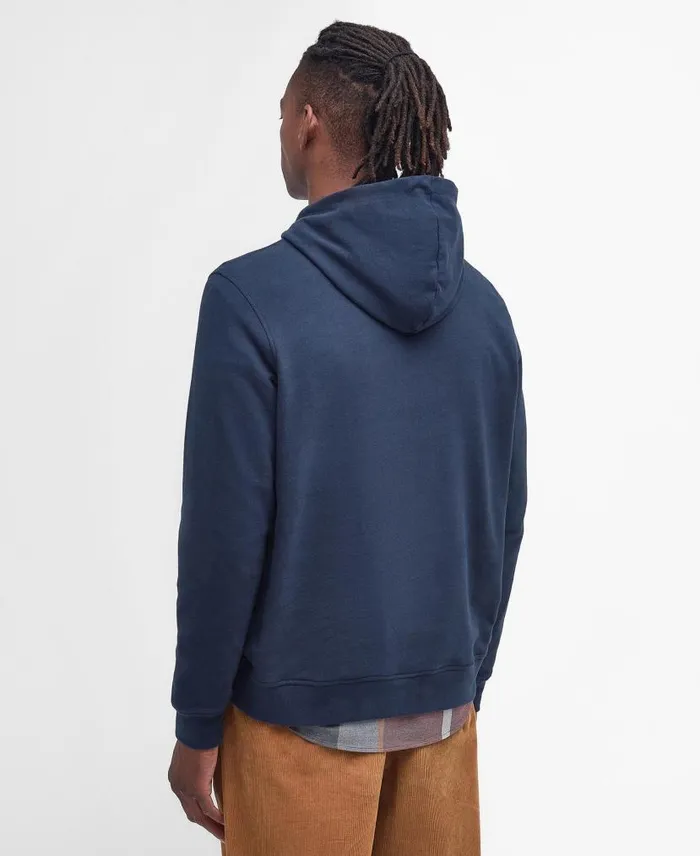 Debson Hoodie Classic Navy Men Barbour Hoodies and Sweatshirts