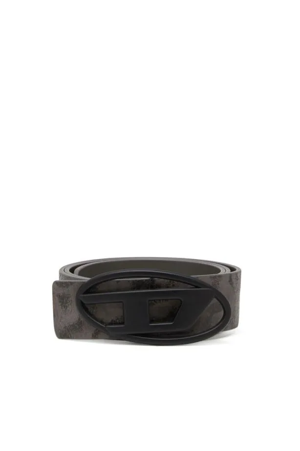 Diesel B1dr Rev Dark Grey Men Belts
