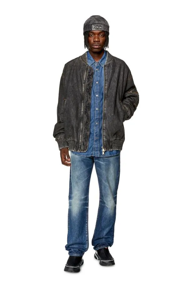 Diesel Dsimply Medium Blue Men Shirts