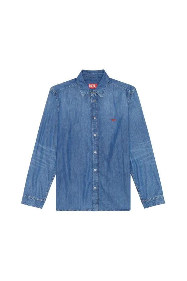 Diesel Dsimply Medium Blue Men Shirts