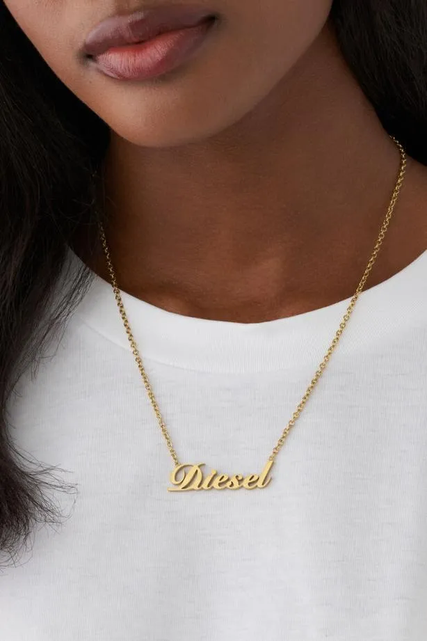 Diesel Dx1372 Gold MenWomen Jewelry