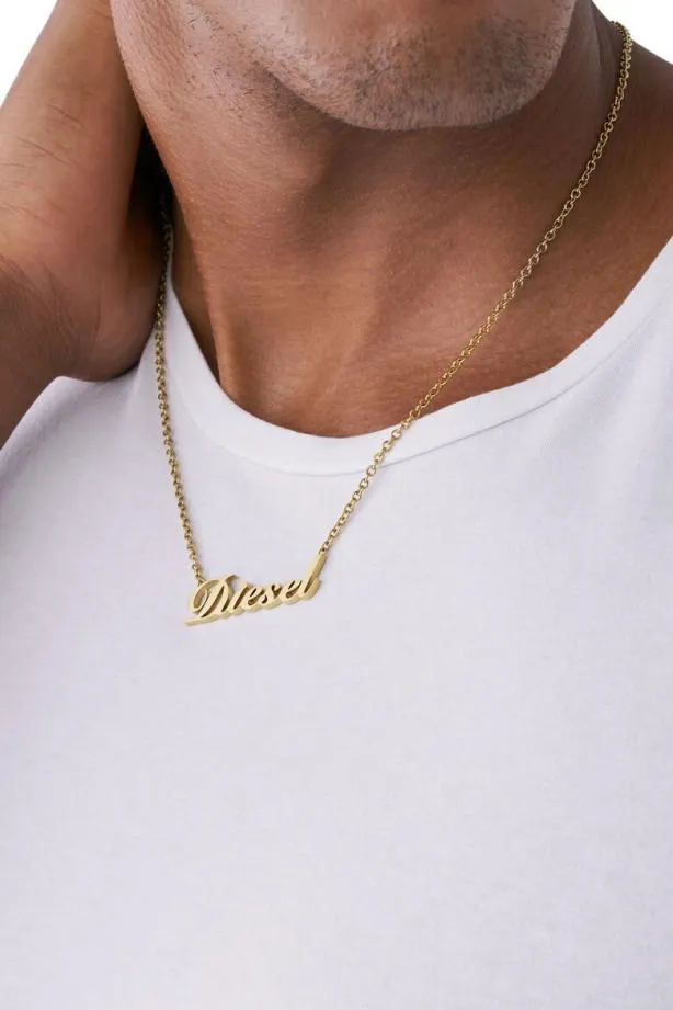 Diesel Dx1372 Gold MenWomen Jewelry