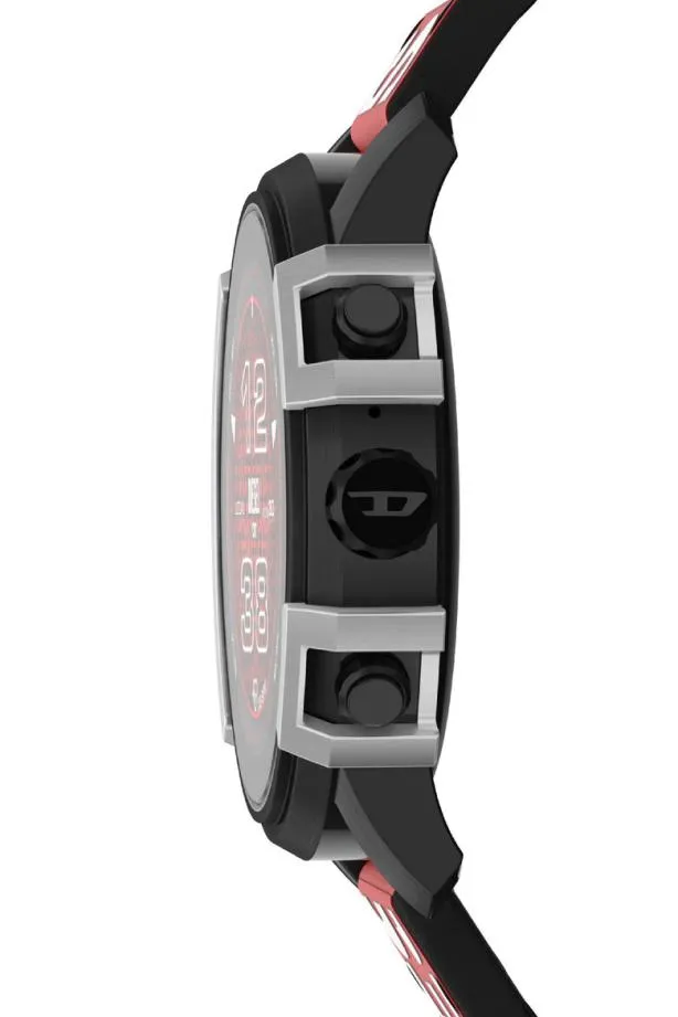 Diesel Dzt2041v Blackred Men Watches and Smartwatches
