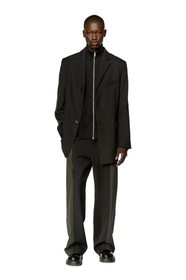 Diesel Jwarhols Black Men Jackets