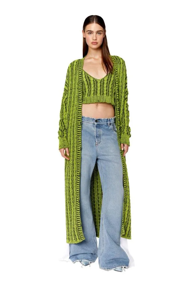 Diesel Mpanagia Green Women Knitwear