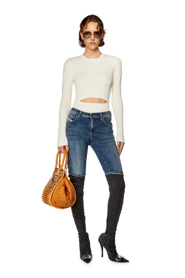 Diesel Mperis White Women Knitwear