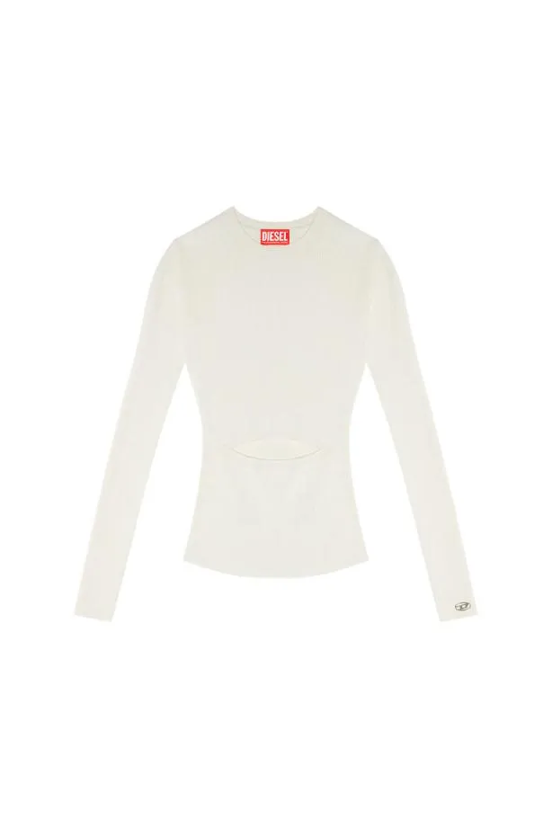 Diesel Mperis White Women Knitwear