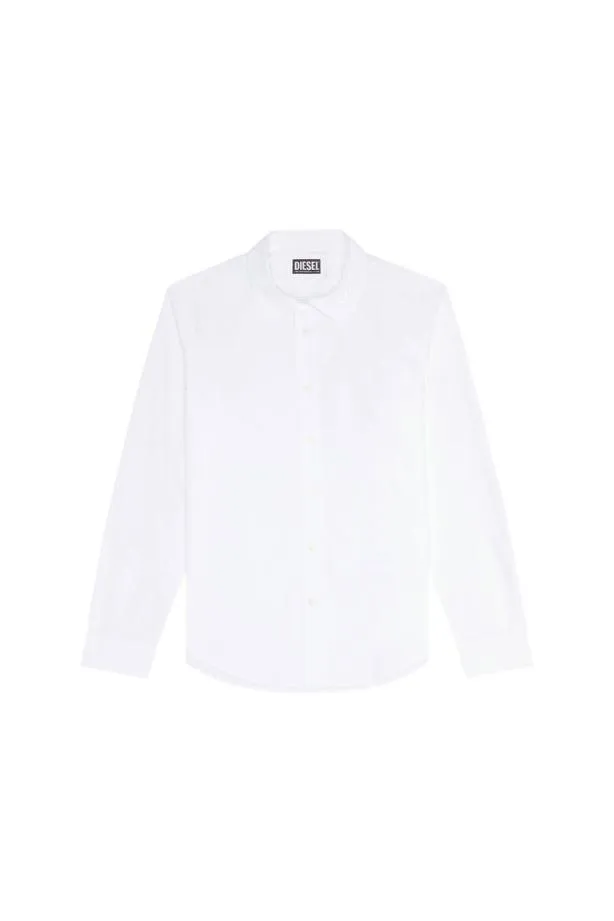 Diesel Sbencla White Men Shirts