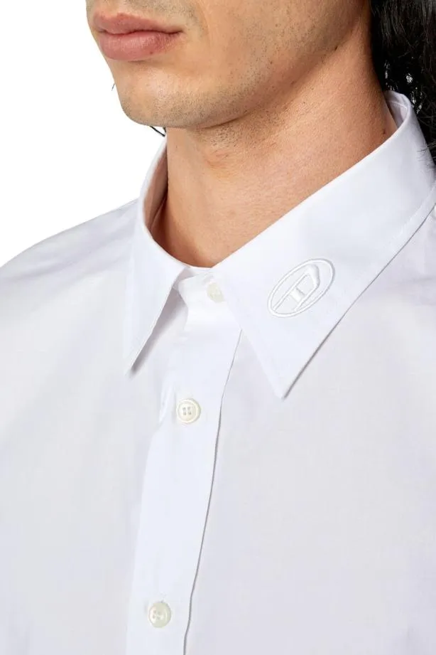 Diesel Sbencla White Men Shirts