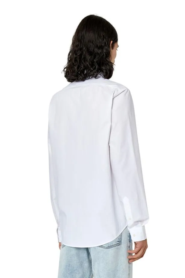 Diesel Sbencla White Men Shirts