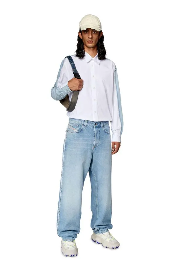 Diesel Swarh White Men Shirts